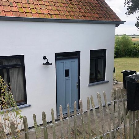 Iris'T; Dijkhuisje In De Polders Van Groede. Villa Bagian luar foto